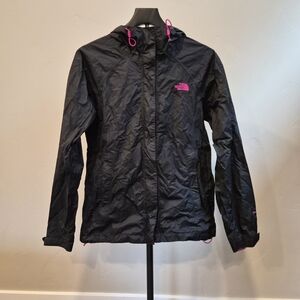 The North Face Women's Black and Pink Ski Jacket